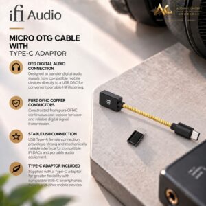 IFI Micro OTG Cable With Type - C Adaptor