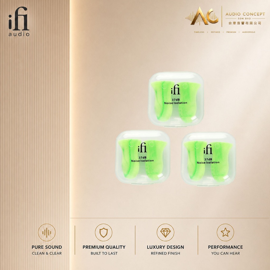 IFI Audio iPouch With 3 Earplugs Unit - Image 3