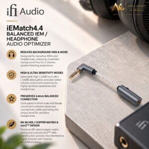 IFI Audio IEMatch 4.4 (Balanced IEM/Headphone) Audio Optimizer