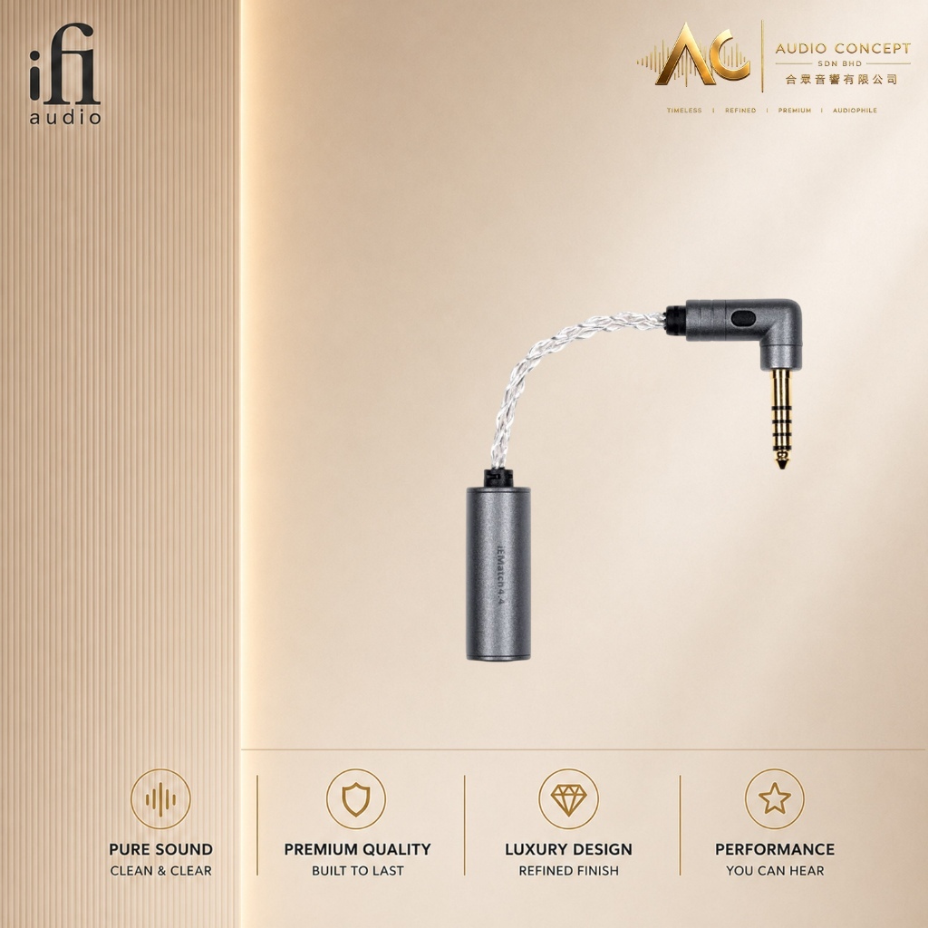 IFI Audio IEMatch 4.4 (Balanced IEM/Headphone) Audio Optimizer - Image 5