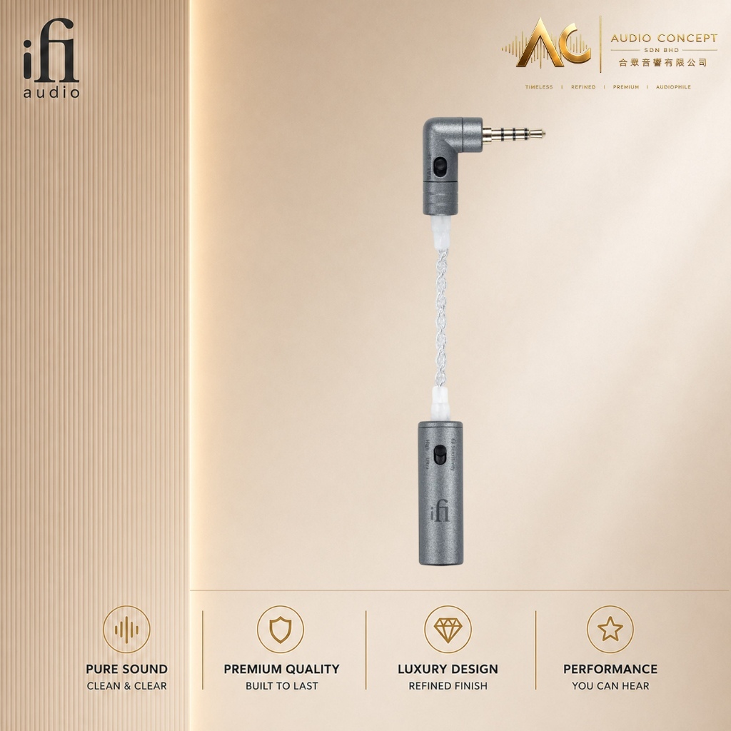 IFI Audio iEMatch+ (3.5MM IEM/Headphone) Audio Optimizer - Image 2