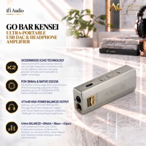 IFI Audio Go Bar Kensei Ultra-Portable USB DAC & Headphone Amplifier