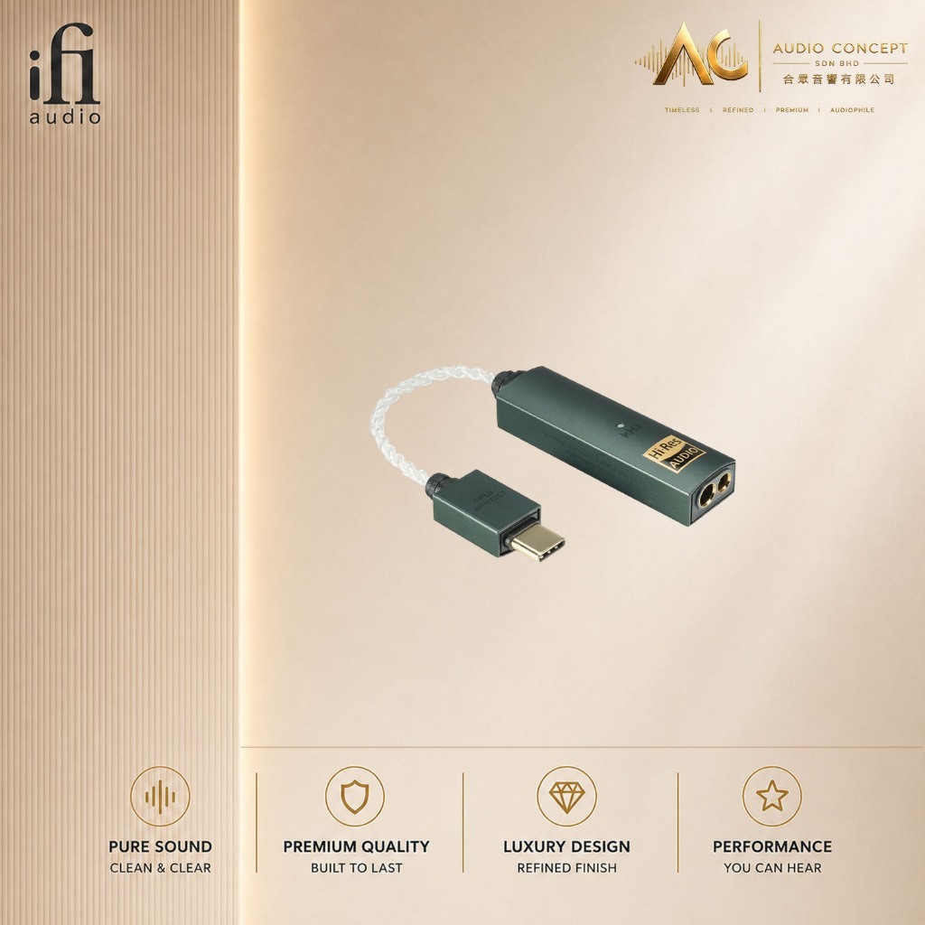 IFi Audio Go Link Max HI-RES Balanced USB-C DAC & Headphone Amplifier - Image 2