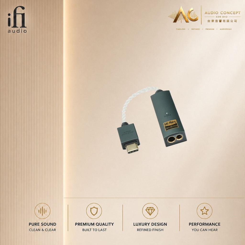 IFi Audio Go Link Max HI-RES Balanced USB-C DAC & Headphone Amplifier - Image 5