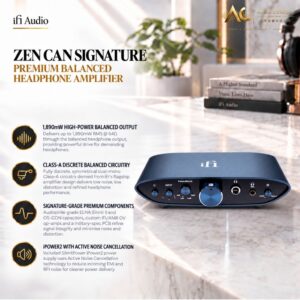 IFI Audio Zen Can Signature (UK) Premium Balanced Headphone Amplifier