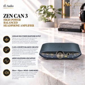 IFI Audio Zen Can 3 High-Power Balanced Headphone Amplifier (UK)