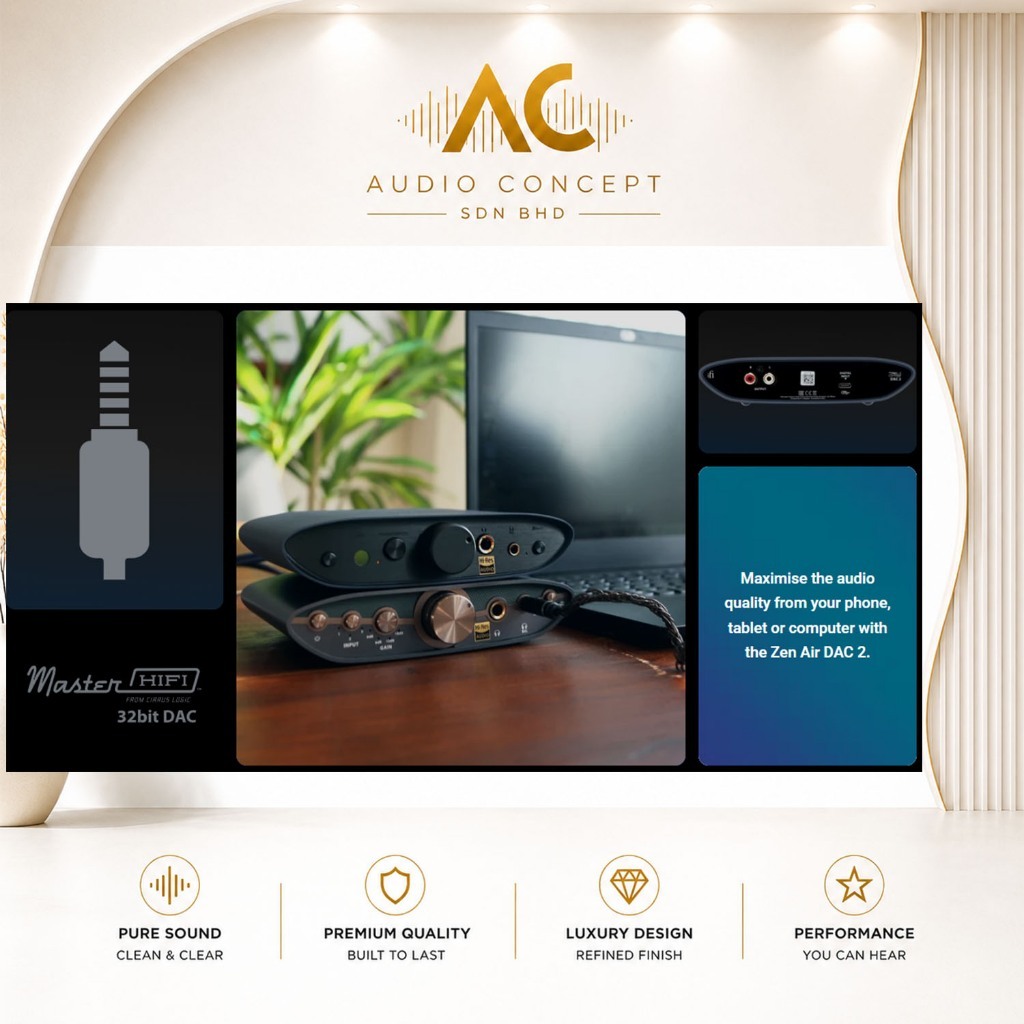 IFI Audio Zen Air DAC 2 Hi-RES DAC & Headphone Amplifier - Image 7