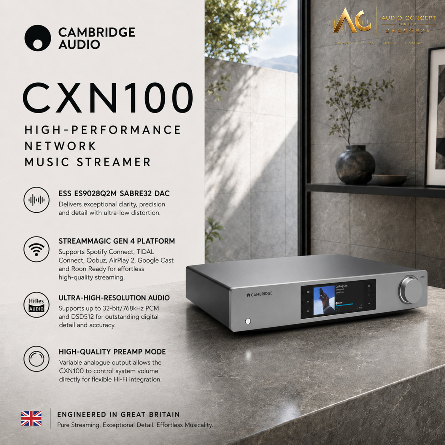Cambridge Audio CXN100 Network Player - Image 2
