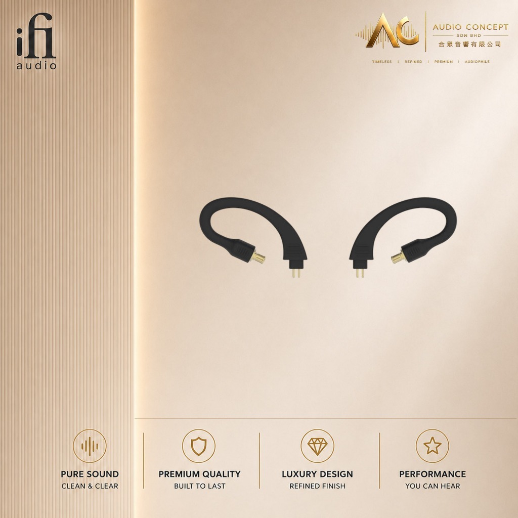 IFI Audio GO Pod Ear Loop Audio - Technica A2DC Interchangeable IEM Connector - Image 2