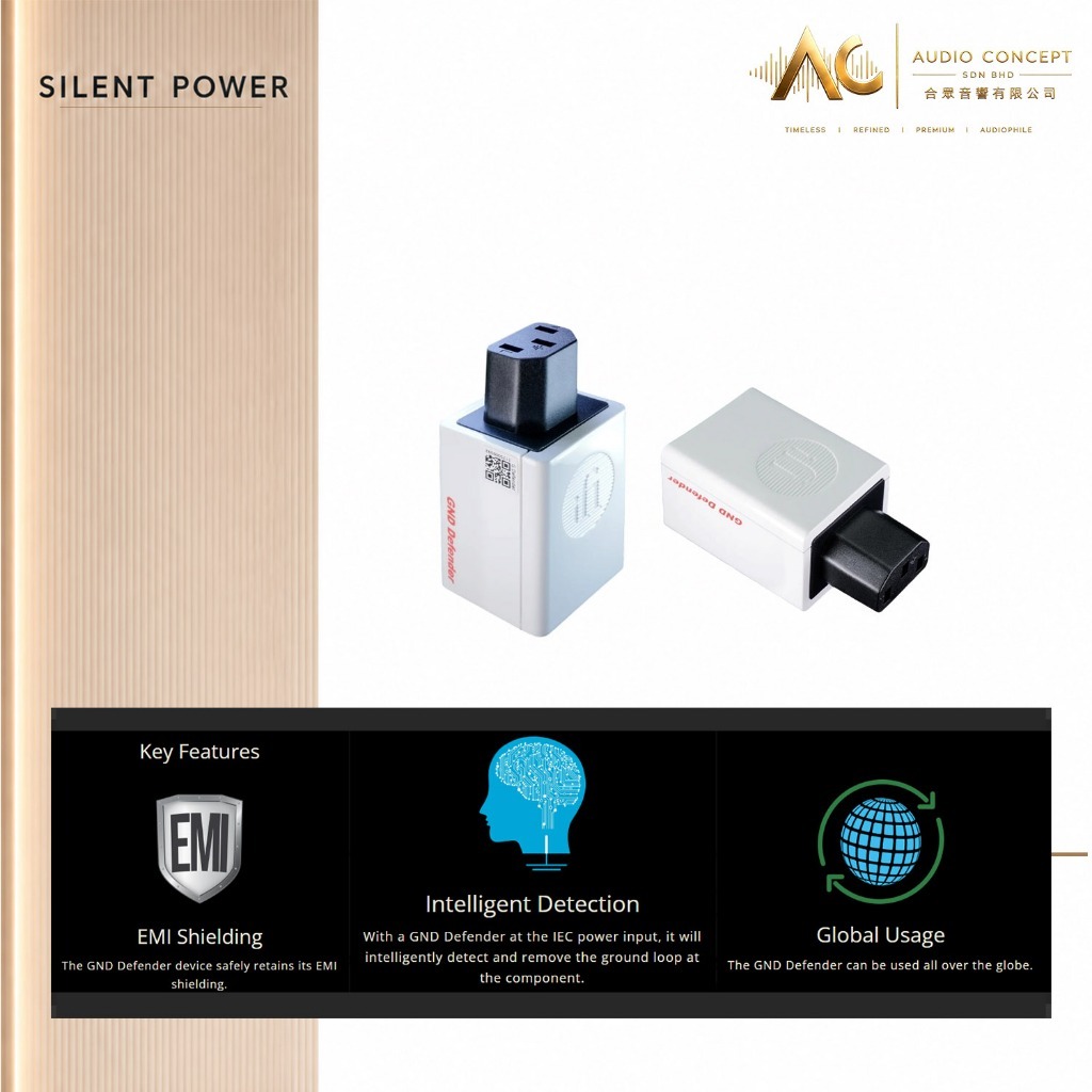 Silent Power Gnd Defender Intelligent Ground Loop Eliminator - Image 3