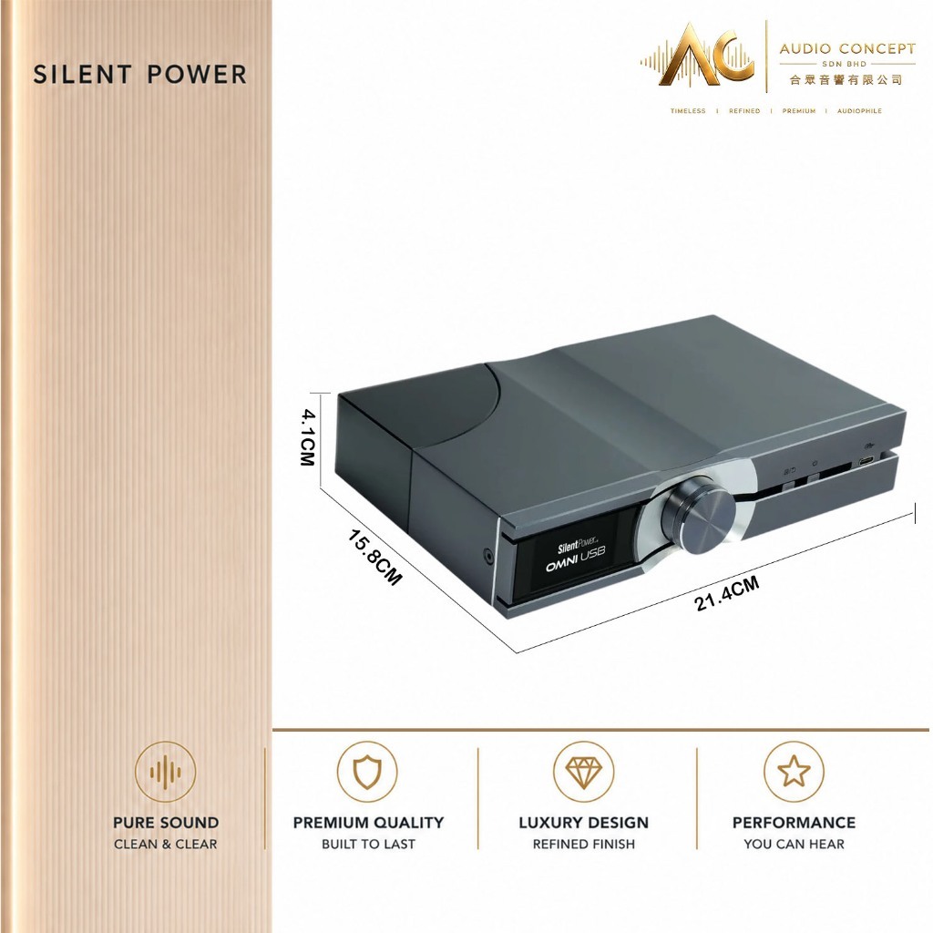 Silent Power Omni Usb US/UK Flagship USB Audio Conditioner & Isolator - Image 7