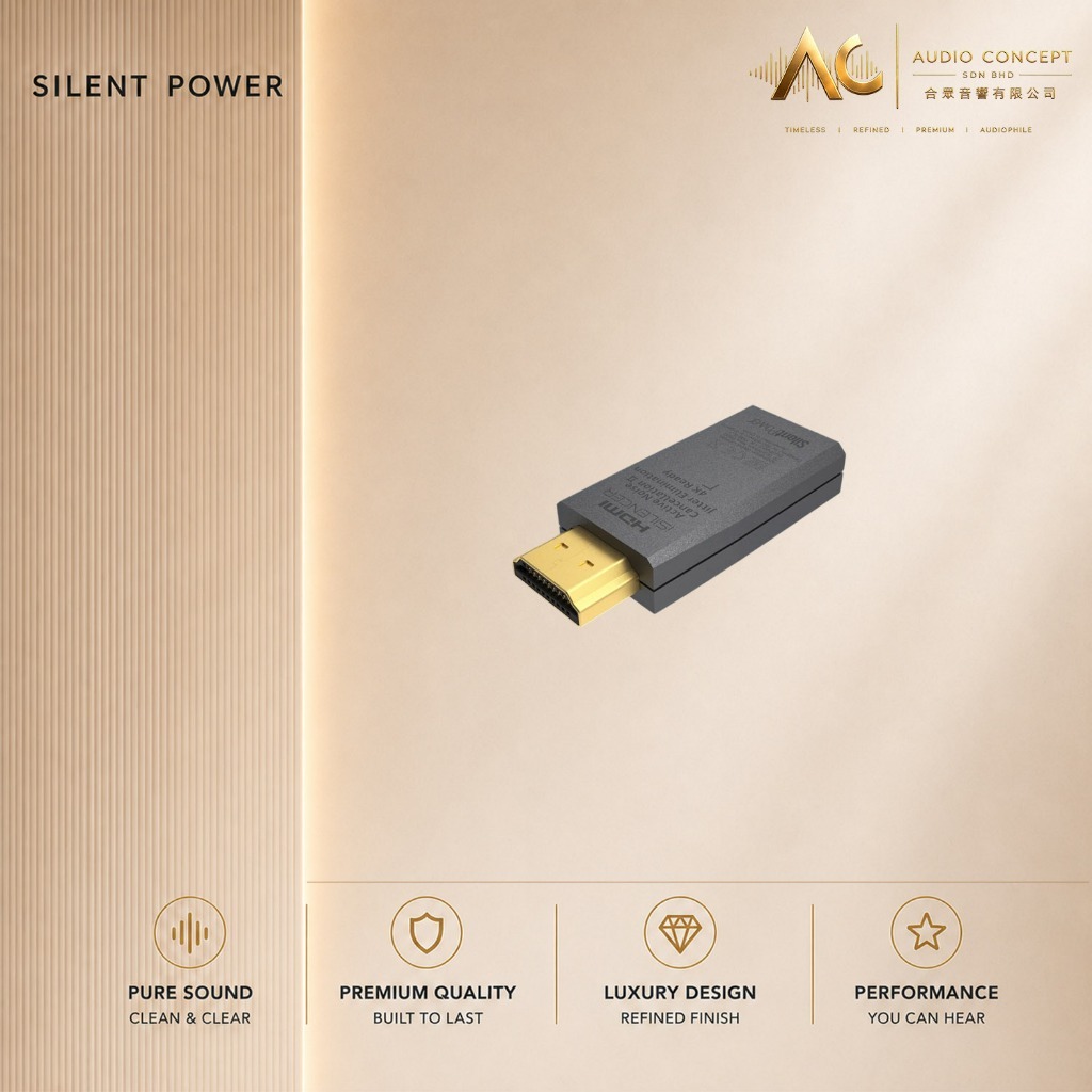 Silent Power HDMI iSilencer 2 Active HDMI Signal Conditioner - Image 4