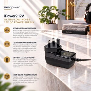Silent Power iPower 2 12V (UK) Ultra - Low - Noise 12V DC Power Supply
