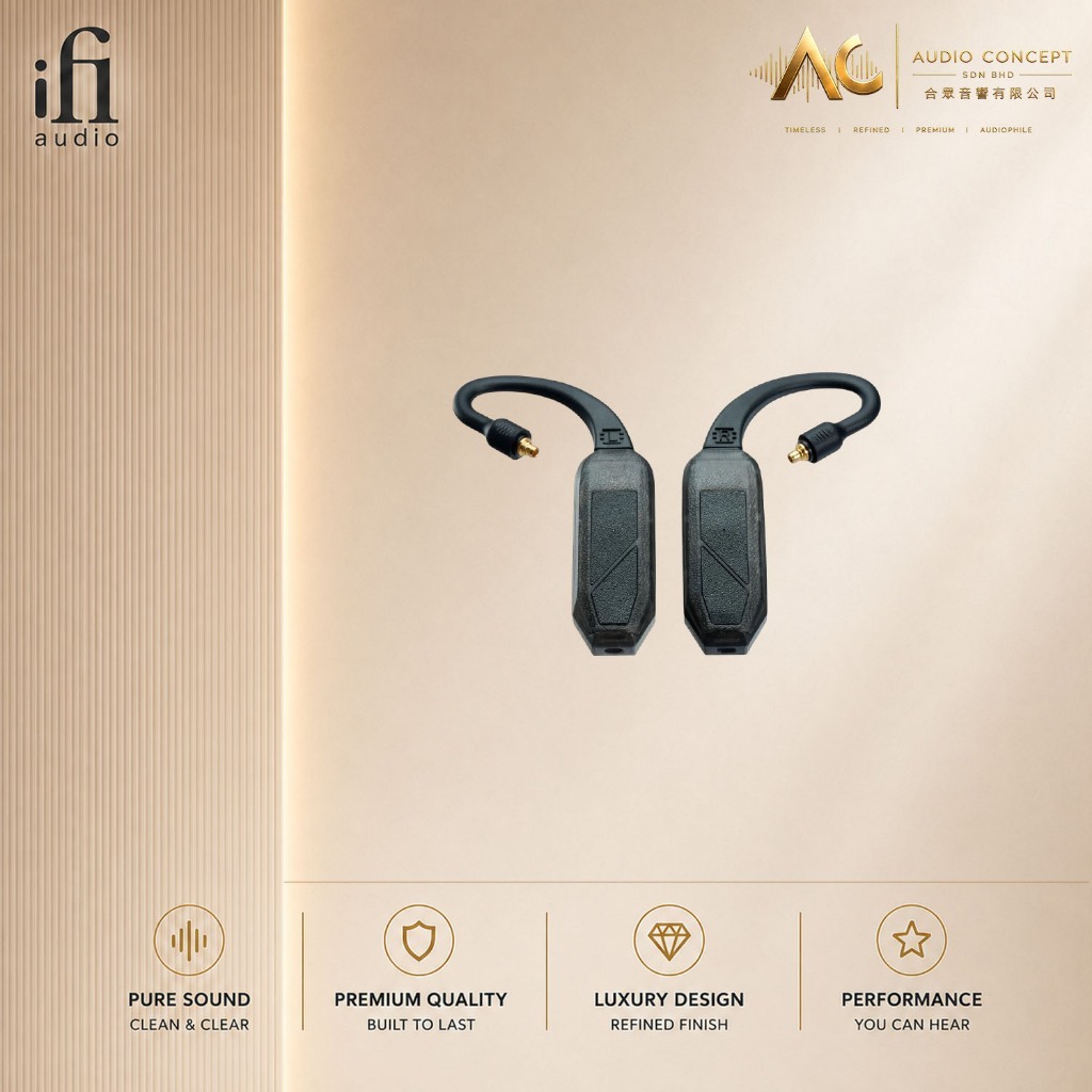 IFI Audio Go Pod Air Ultra-Light Wearable HI-RES Bluetooth DAC & Headphone Amplifier - Image 3