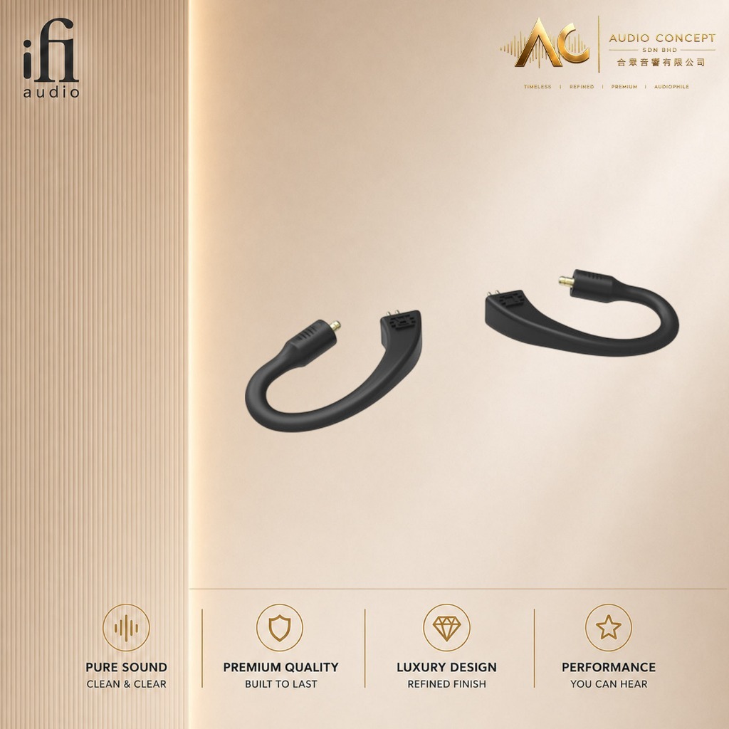IFI Audio Go Pod Ear Loop - Estron T2 Interchangeable IEM Connector - Image 4