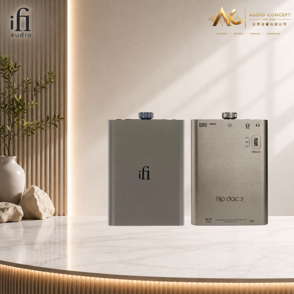 IFI Audio Hip Dac 3 (UK) Portable HI-RES USB DAC & Headphone Amplifier - Image 4