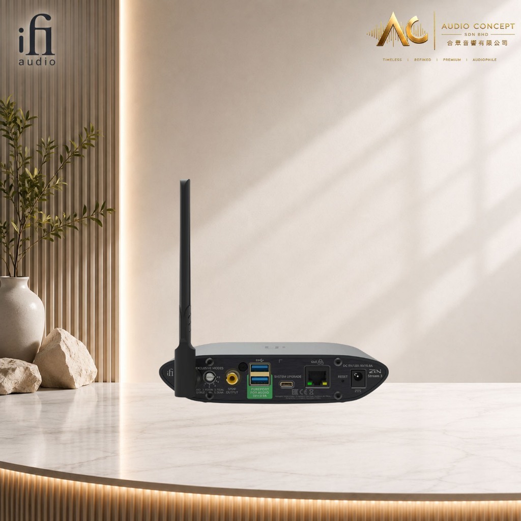 IFI Audio Zen Stream 3 (UK) HI-RES Network Audio Streamer - Image 4