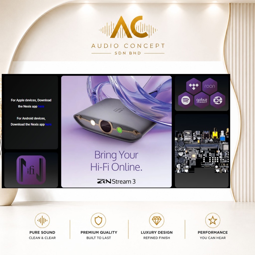 IFI Audio Zen Stream 3 (UK) HI-RES Network Audio Streamer - Image 6