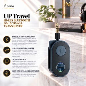 IFI Audio Up Travel HI-RES Bluetooth DAC & Travel Transceiver