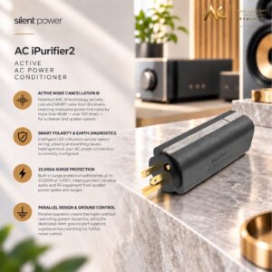 Silent Power AC iPurifier 2 (US/UK) Active AC Power Conditioner