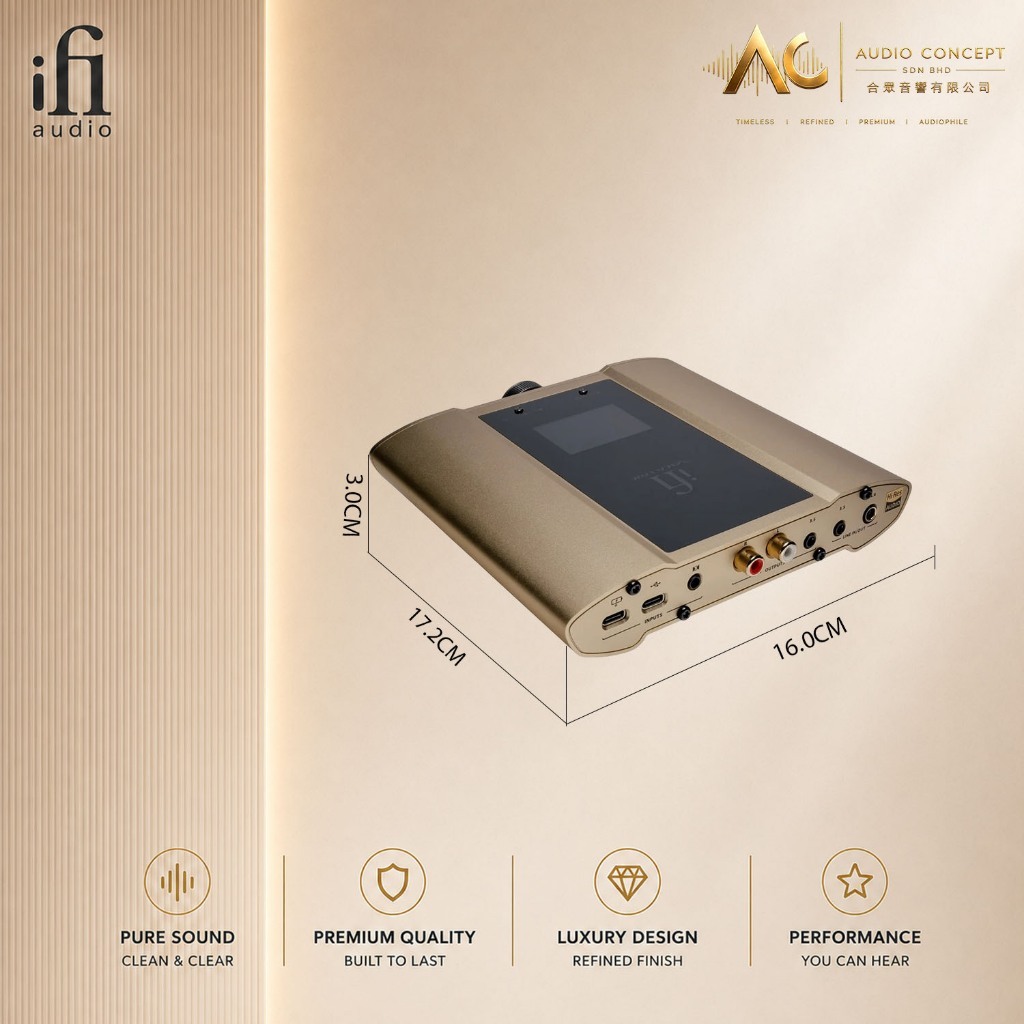 IFI Audio iDSD Valkyrie DAC (UK) Flagship Transportable DAC & Headphone Amplifier - Image 8