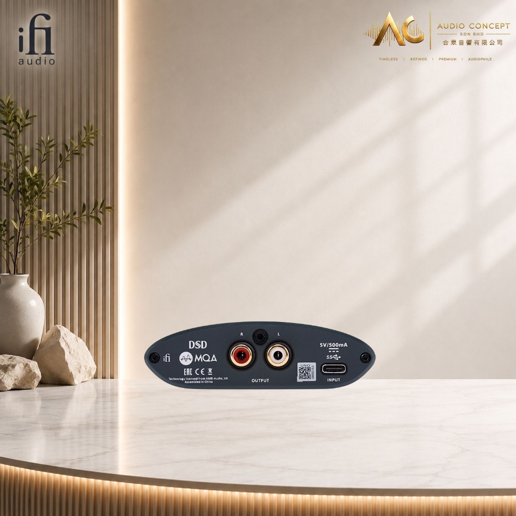 IFI Audio UNO Compact desktop USB DAC & Headphone Amplifier - Image 5