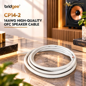 Bridgee CP14-2 /14AWG High-Quality OFC Speaker Cable-Custom Length (1-20.0M)