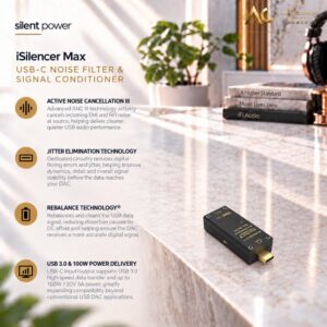 Silent Power iSilencer Max (USB-C) Noise Filter & Signal Conditioner