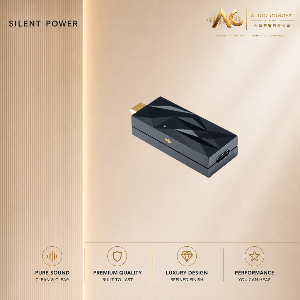 Silent Power iSilencer Max (USB-C) Noise Filter & Signal Conditioner - Image 4