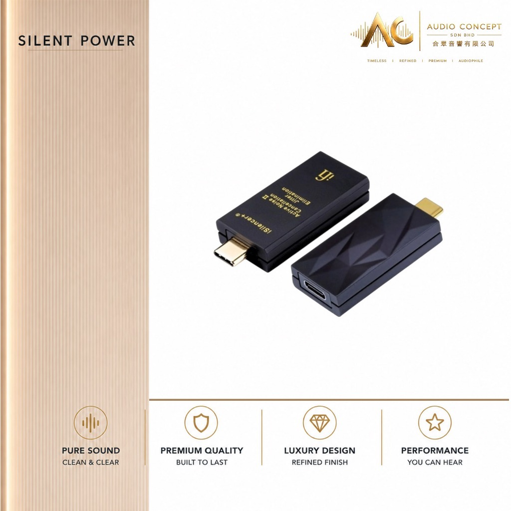 Silent Power iSilencer+ Usb Noise Filter & Signal Rebalancer -All-Type (USB A-A)/(USB C-A)/(USB C-C) - Image 6