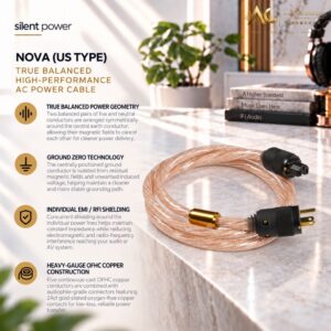 Silent Power Nova (US/UK) True Balanced High - Performance AC Power Cable