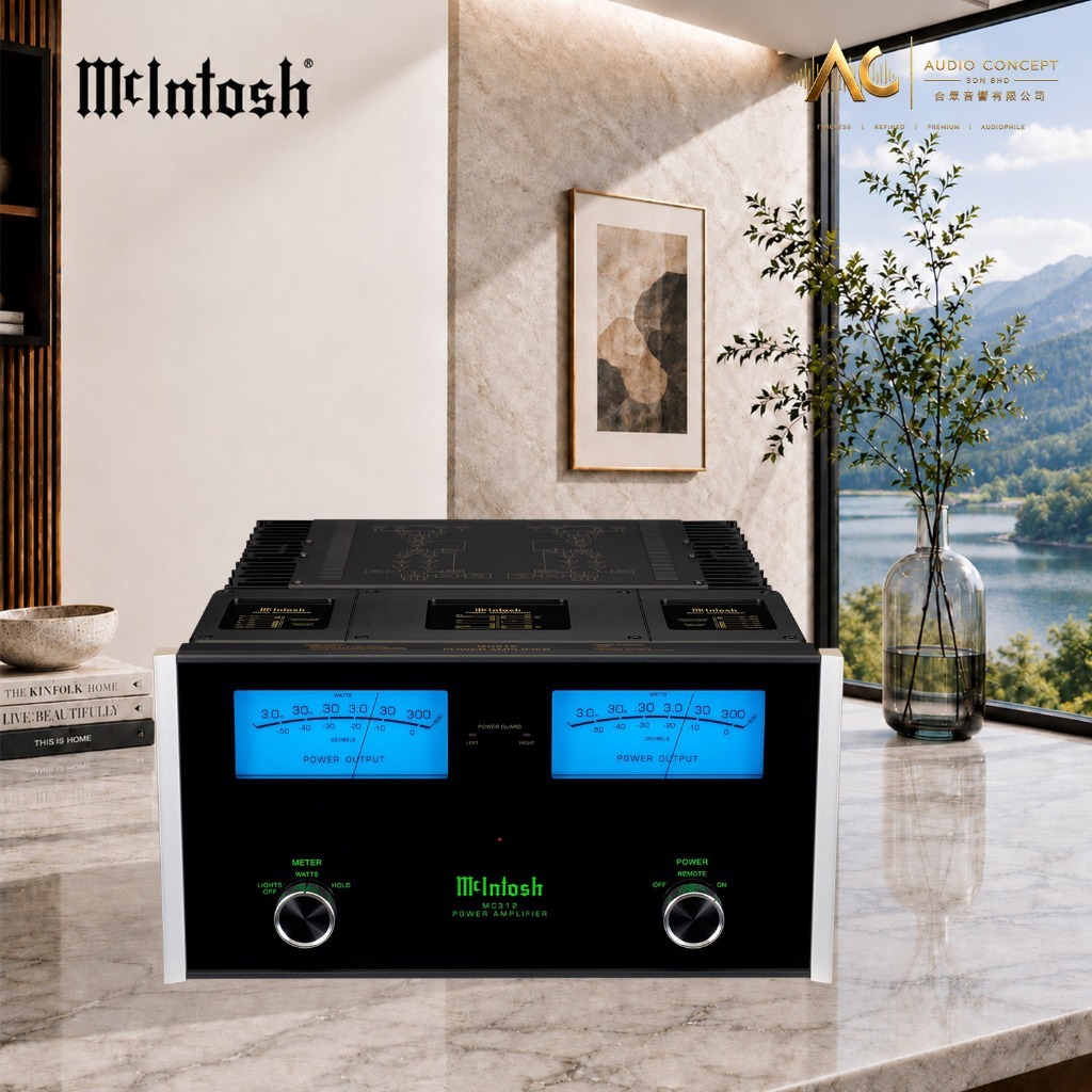 McIntosh MC312 / 2CH Solid State Power Amplifier - Image 3