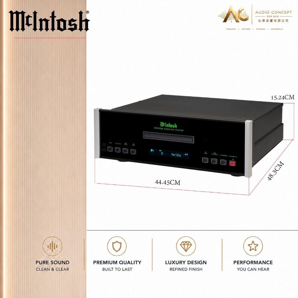 McIntosh MCD350 SACD/CD Player - Image 6