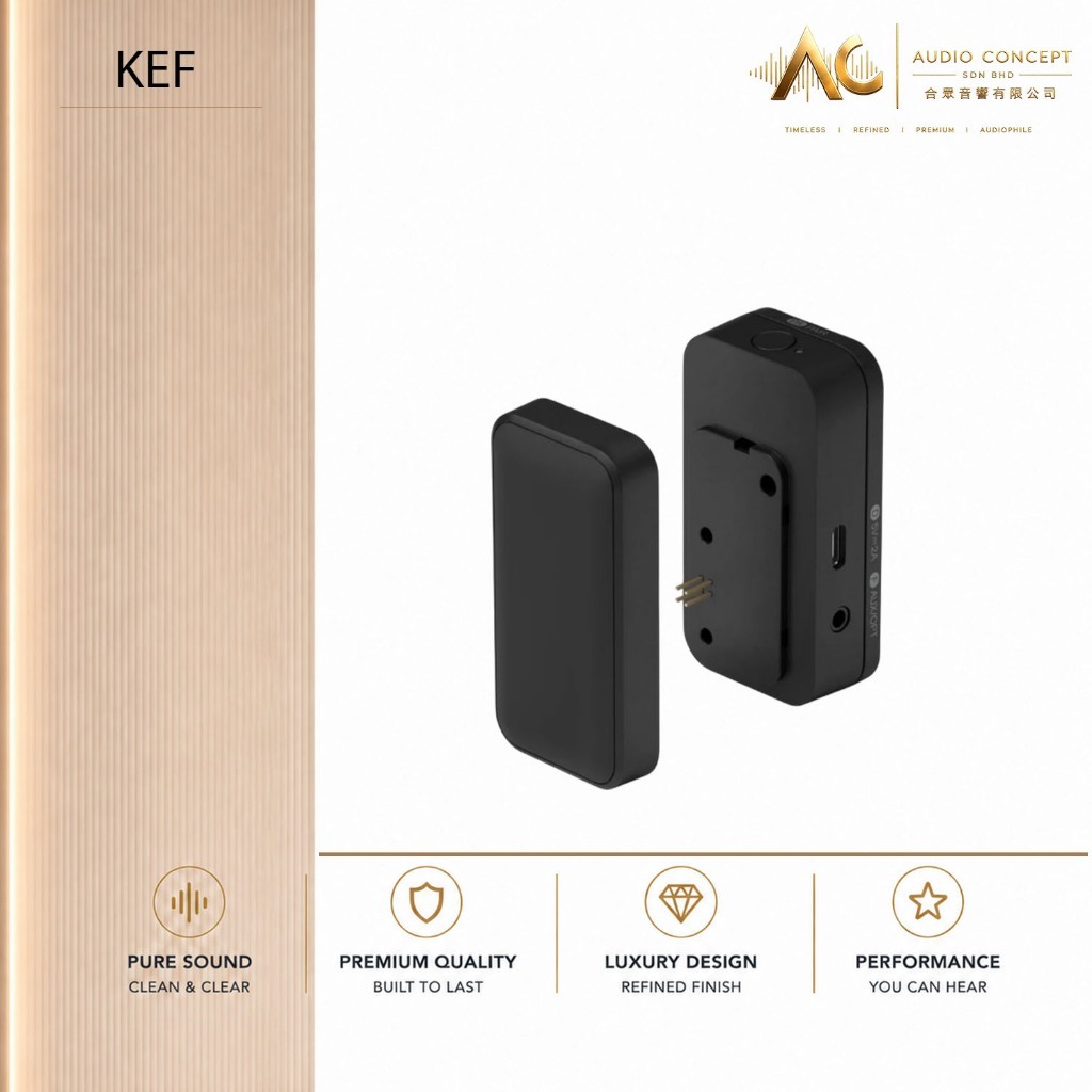 Kef KW2 Wireless Subwoofer Receiver - Image 4