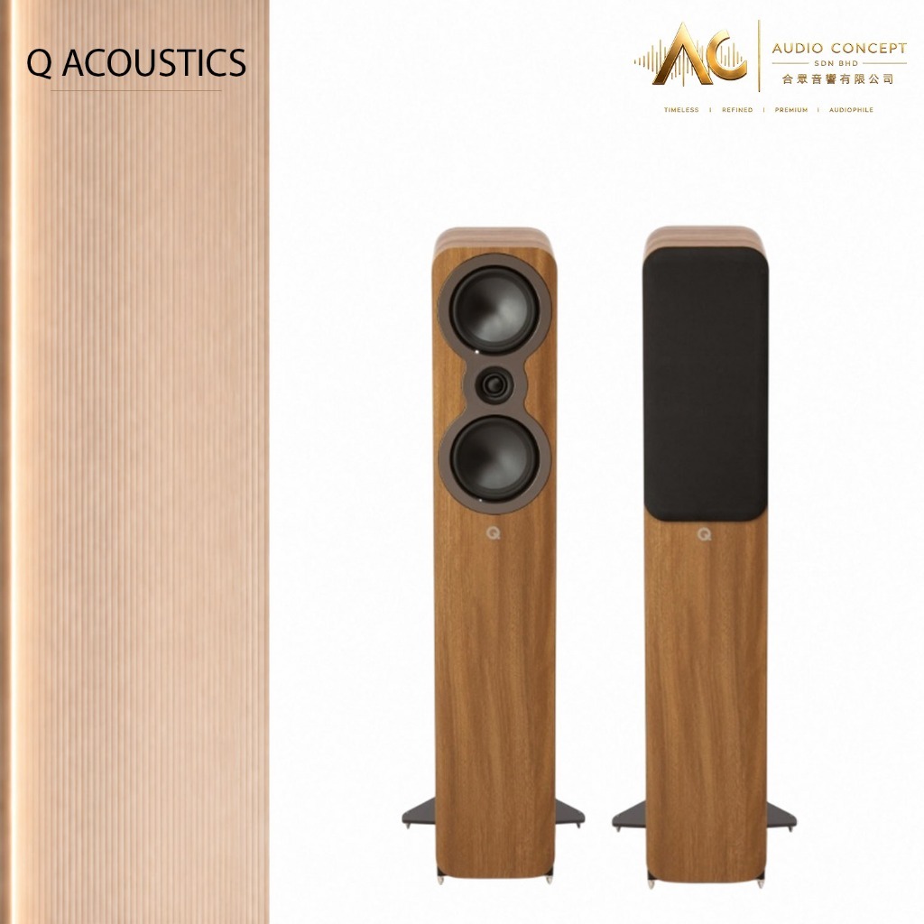 Q Acoustics 3040C Compact Floorstanding Speaker - Image 7