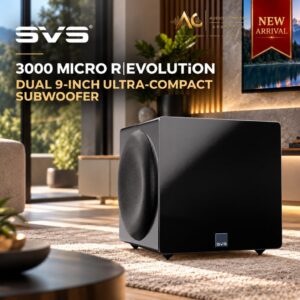 SVS 3000 Micro R/Evolution Dual 9-Inch / Ultra-Compact Subwoofer