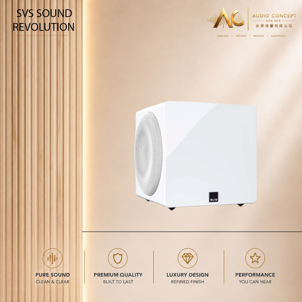 SVS 3000 Micro R/Evolution Dual 9-Inch / Ultra-Compact Subwoofer - Image 4
