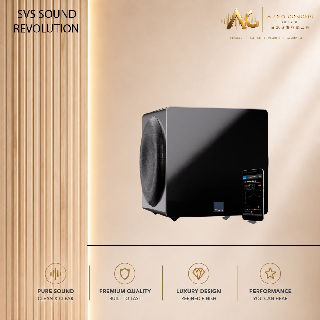 SVS 3000 Micro R/Evolution Dual 9-Inch / Ultra-Compact Subwoofer - Image 5