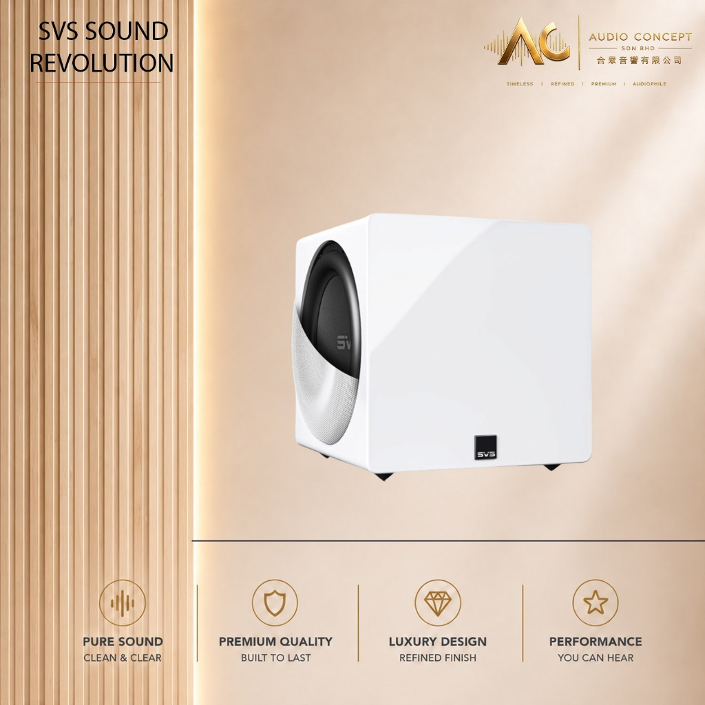 SVS 3000 Micro R/Evolution Dual 9-Inch / Ultra-Compact Subwoofer - Image 6