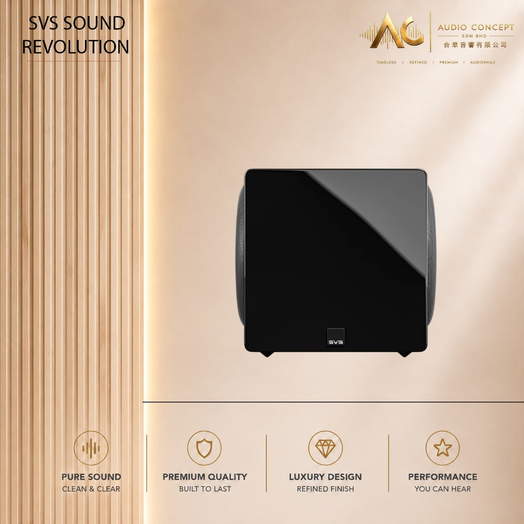 SVS 3000 Micro R/Evolution Dual 9-Inch / Ultra-Compact Subwoofer - Image 7