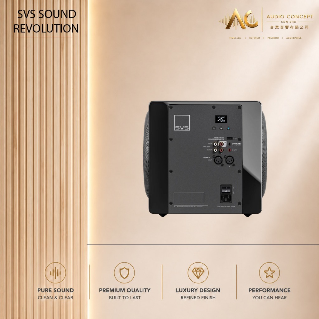 SVS 3000 Micro R/Evolution Dual 9-Inch / Ultra-Compact Subwoofer - Image 8