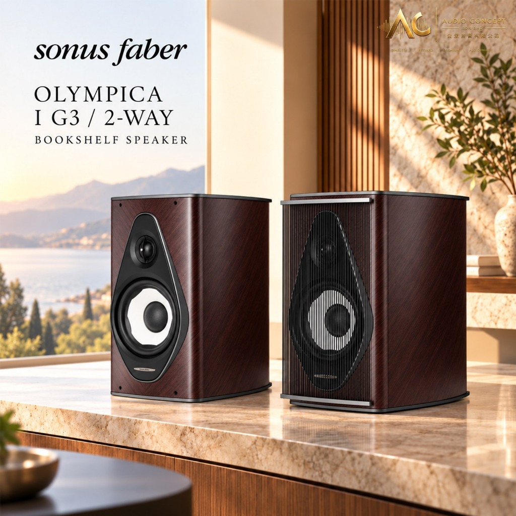 Sonus Faber Olympica I G3 / 2 -Way Bookshelf Speaker (Pair ) - Image 2