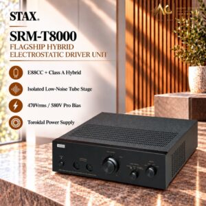 Stax SRM-T8000 Flagship Hybrid Electrostatic Driver Unit