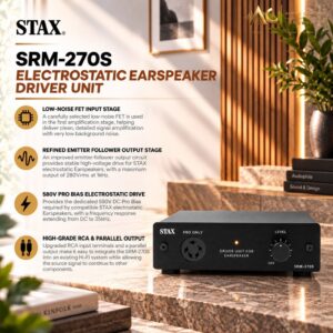 Stax SRM-270S Electrostatic EarSpeaker Driver Unit