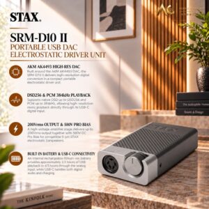 Stax SRM-D10 II Portable USB Electrostatic Driver Unit