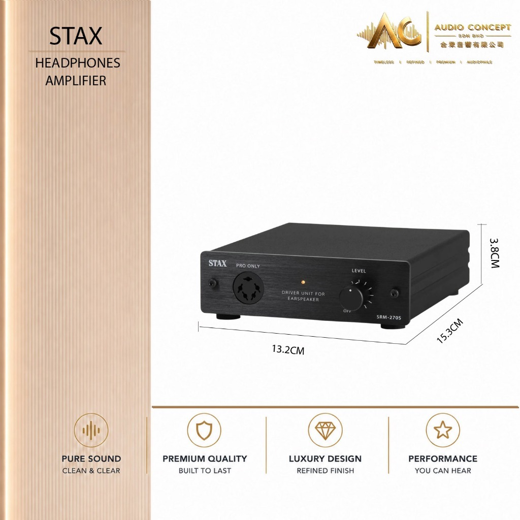 Stax SRM-270S Electrostatic EarSpeaker Driver Unit - Image 5