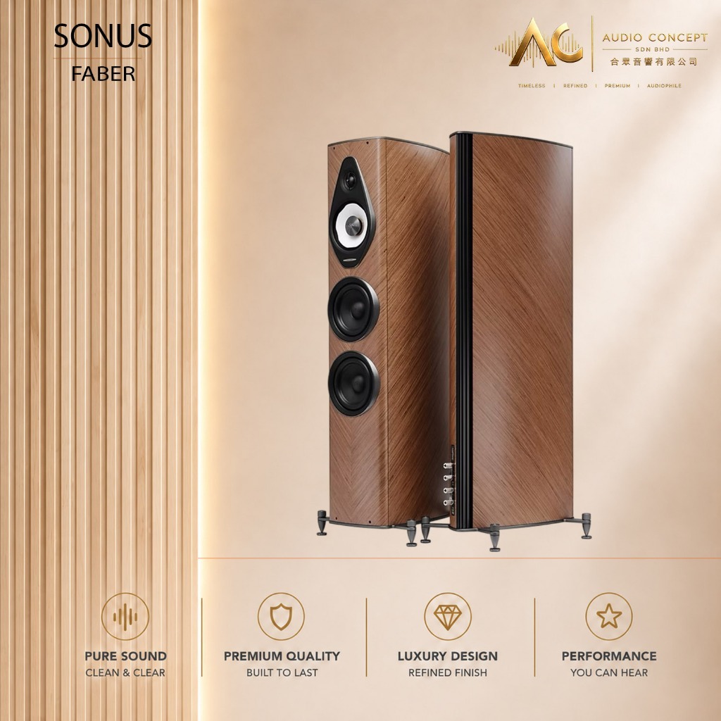 Sonus Faber Olympica III G3 / 3-Way Floorstanding Speaker (Pair) - Image 4