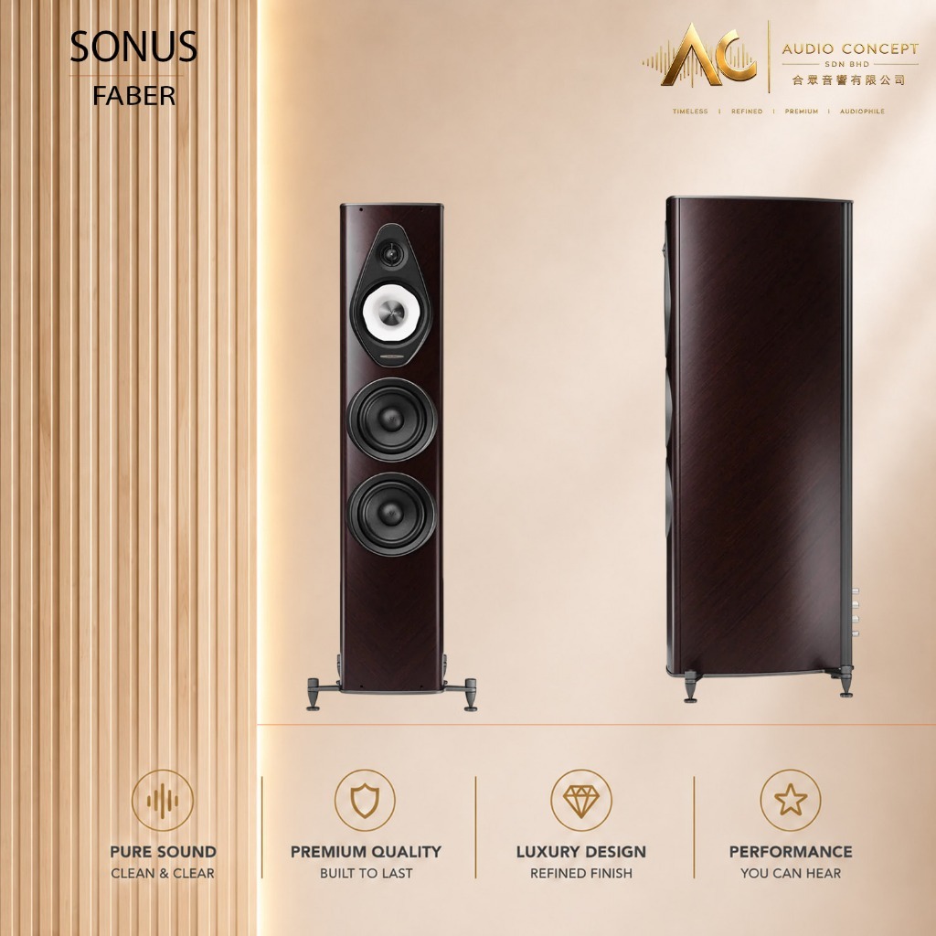 Sonus Faber Olympica III G3 / 3-Way Floorstanding Speaker (Pair) - Image 5