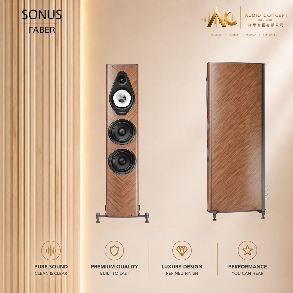 Sonus Faber Olympica III G3 / 3-Way Floorstanding Speaker (Pair) - Image 6
