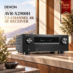 Denon AVR-X2900H / 7.2 Channel 8K AV Receiver